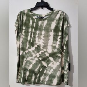 Simply Vera Vera Wang women's pleated Dolman tee. NWT